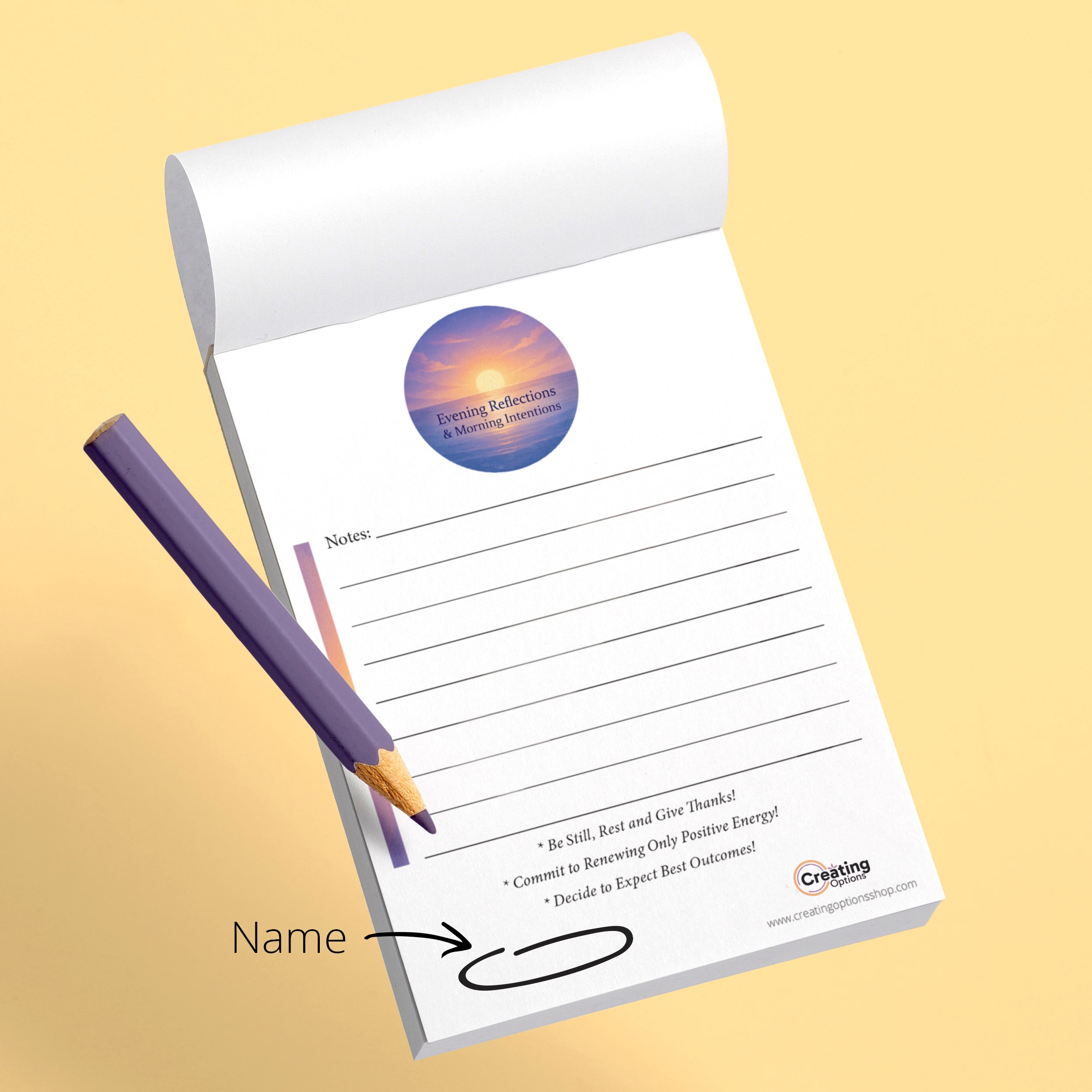 Customized Notepad | Meaningful & Inspirational Writing Pad – Creating ...